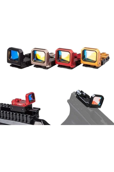Bosile Katlanabilir Flip Up Red Dot ürün görseli 1
