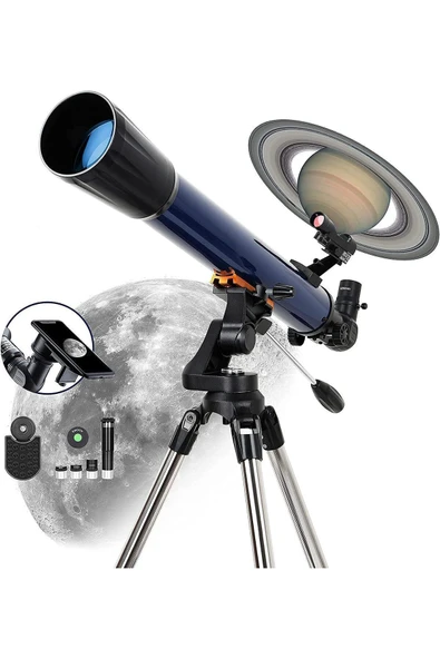 ESSLNB 70/700 Refraktör Teleskop Astronomi Profili 525X Büyütme Yıldızlı Teleskop ürün görseli 1