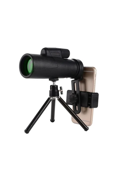 Nikula 10x42 Tek Gözlü Teleskop Dürbün – Süper Zoomlu – Tripod Ayaklı – 1000m/56m ürün görseli 1