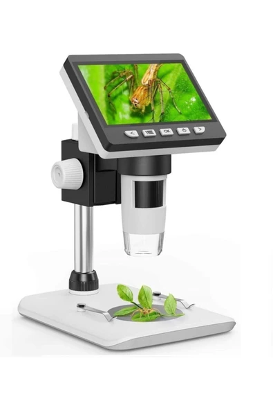 SGE 1000x Dijital 1080p 4.3 Inç Lcd Ekranlı Usb Hd Mikroskop ürün görseli 1