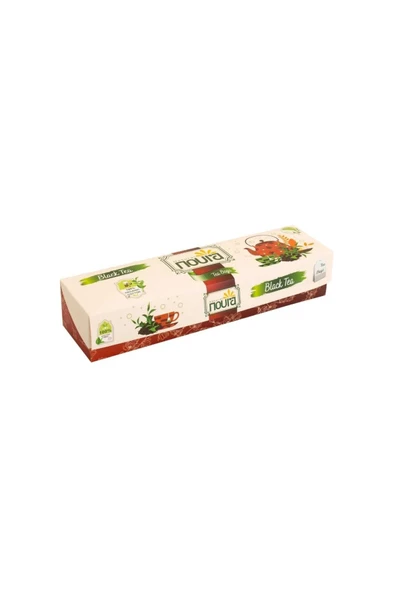 Noura Natural Bardak Müslin Poşet Siyah Çay 25 Adet ürün görseli 1