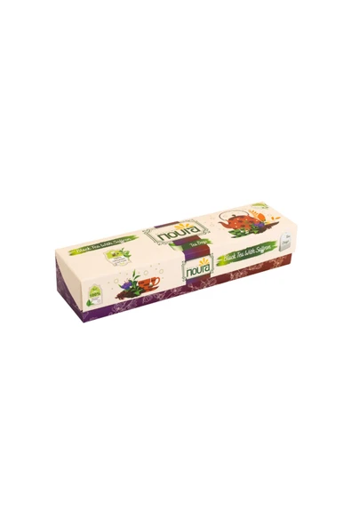 Noura Natural Bardak Poşet Safranlı Siyah Çay 25 Adet ürün görseli 1