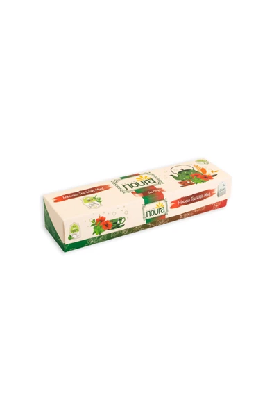 Noura Natural Bardak Poşet Naneli Hibiskus Çayı Müslin Poşet 25 Adet Çayı ürün görseli 1