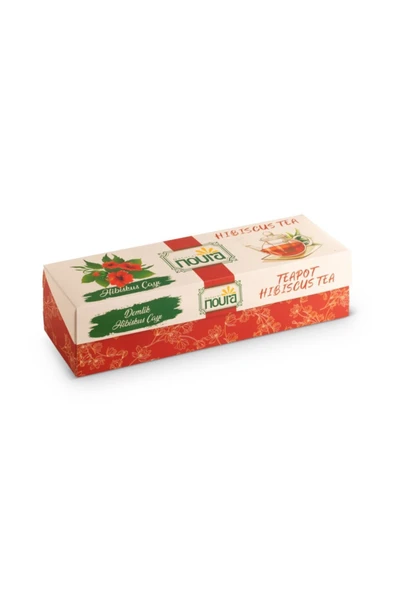 Noura Natural Demlik Poşet Hibiskus Çayı 22 Adet ürün görseli 1