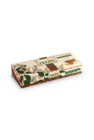 Noura Natural Bardak Poşet Tarçınlı Siyah Çay 10'lu ürün görseli 1