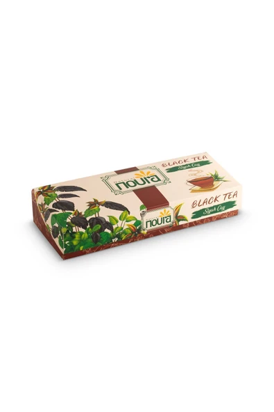 Noura Natural Bardak Poşet Siyah Çay 10'lu ürün görseli 1