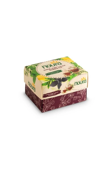 Noura Natural Dökme Siyah Çay- Limon-nane 100 Gr ürün görseli 1