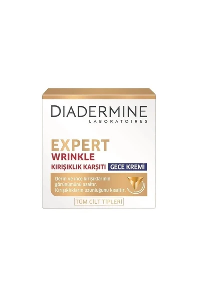 DİADERMİNE EXPERT WRİNKLE KIRIŞIKLIK KARŞITI GECE KREMİ 50ML ürün görseli 1