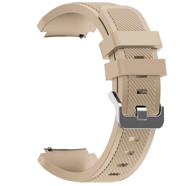 Gpack Amazfit GTR 3 Kordon Silikon Çizgili Kancalı ürün görseli 1