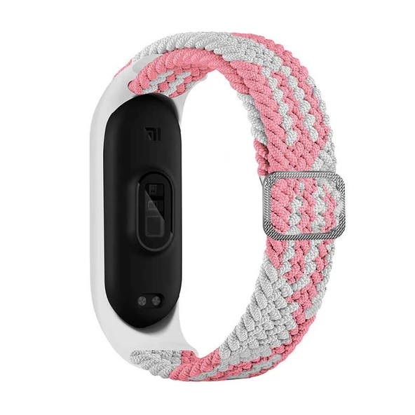 Gpack Xiaomi Mi Band 3 Kordon CırtCırt Kumaş Ayarlanabilir Örgü Tasarım KRD 49 ürün görseli 1