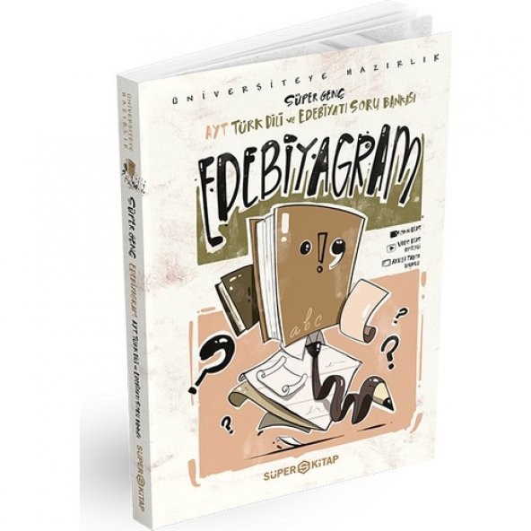 Süper Kitap AYT Türk Dili ve Edebiyati Süper Genç Edebiyagram Soru Bankasi Hijyenik Kitap ürün görseli 1