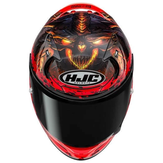 HJC RPHA12 KASK DIABLO BLIZZARD MC1 - Resim 2
