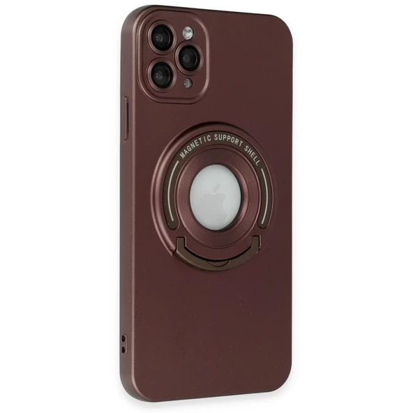 İPhone 12 Pro Max Uyumlu Standlı Magneticsafe Luta Kılıf ürün görseli 1
