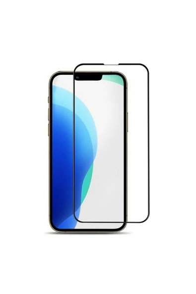Apple iPhone 13  (6.1) Tam Kaplayan 5d Ekran Koruyucu Cam ürün görseli 1