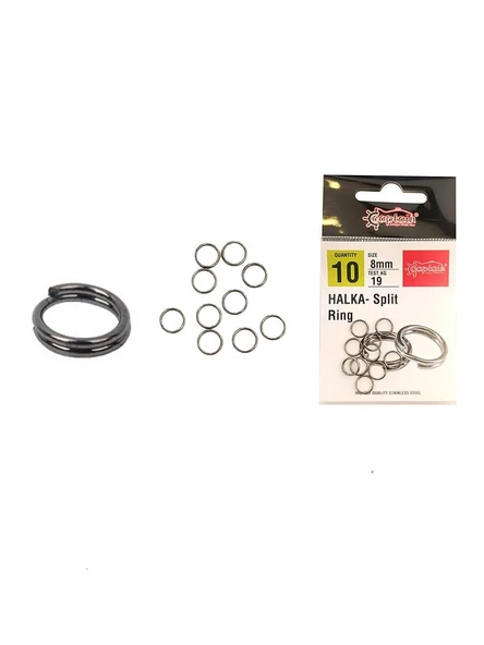 Captain 5140 Kaşık Halkası 10 Adet Black Nikel ürün görseli 1