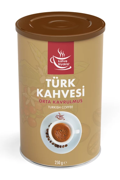 Orta Kavrulmuş Türk Kahvesi 250 gr ürün görseli 1