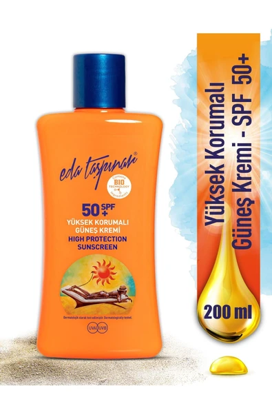 EDA TAŞPINAR YÜKSEK KORUMALI GÜNEŞ KREMİ SPF50+ - 200 ML ürün görseli 1