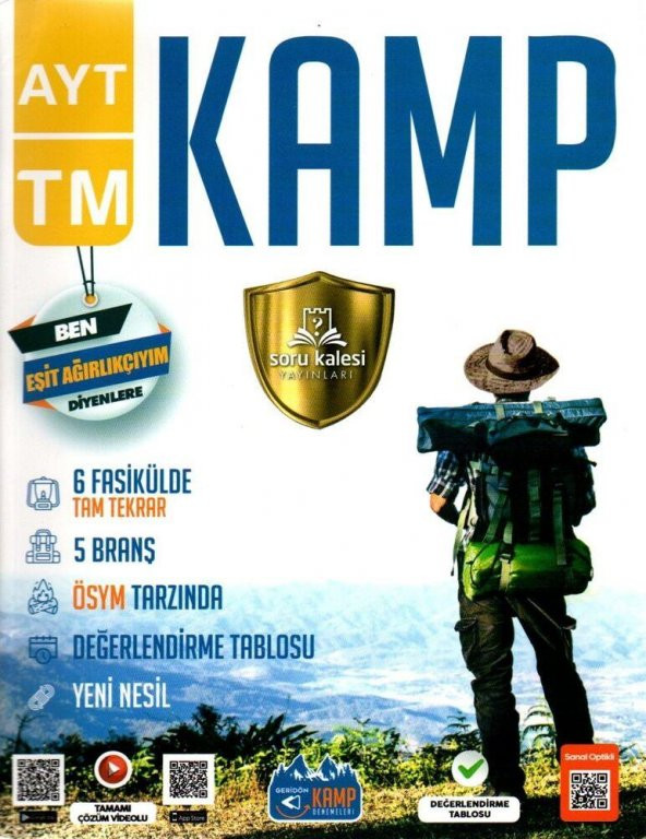AYT TM Kamp Denemeleri Soru Kalesi Yayınları ürün görseli 1