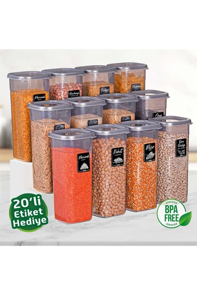SGS SAKLAMA KABI KARE 1700 ML 12 ADET ürün görseli 1