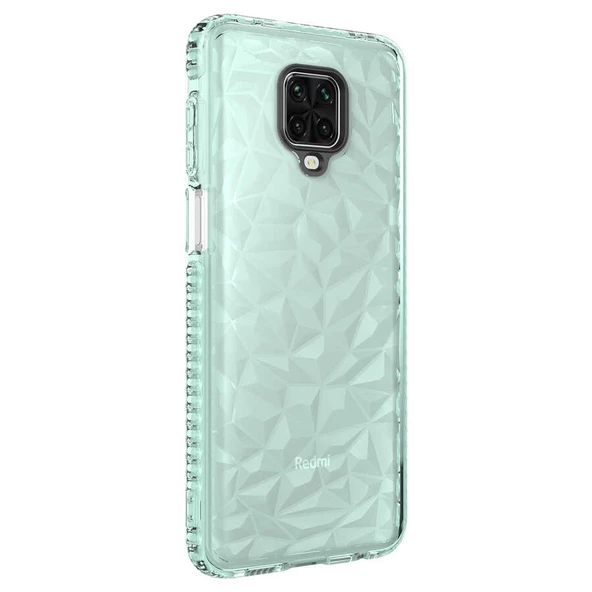Xiaomi Redmi Note 9 Pro Kılıf Buzz Köşeleri Airbagli Prizmatik ürün görseli 1