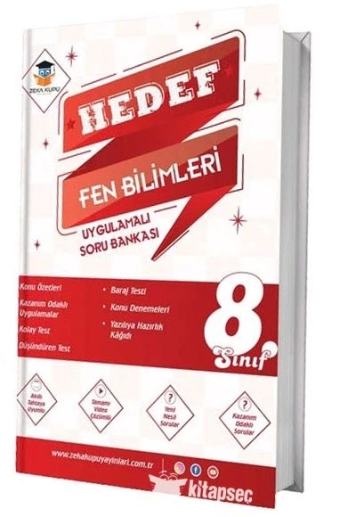 Zeka Küpü 8.Sınıf Hedef Fen Bilimleri Uygulamalı Soru Bankası ürün görseli 1