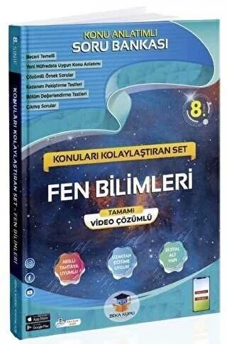 Zekaküpü 8.Sınıf Fen Bilimleri Konu Anlatım Soru Bankası ürün görseli 1
