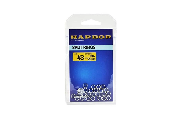 Harbor Split Rings No:3 25pcs ürün görseli 1