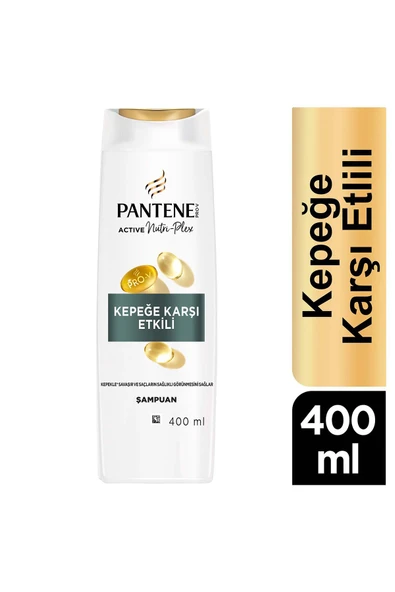 Pantene Kepek Karşı Etkili Şampuan 400Ml ürün görseli 1