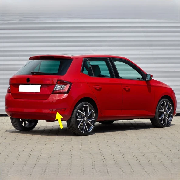 Skoda Fabia 2019-2021 Arka Tampon Sağ Reflektör Kedi Gözü 6V6945106 ürün görseli 1