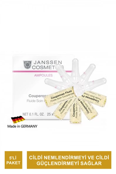 Janssen Couperose Fluid Kızarıklık Ve Hassas Cilt Ampul 5'li Paket ürün görseli 1