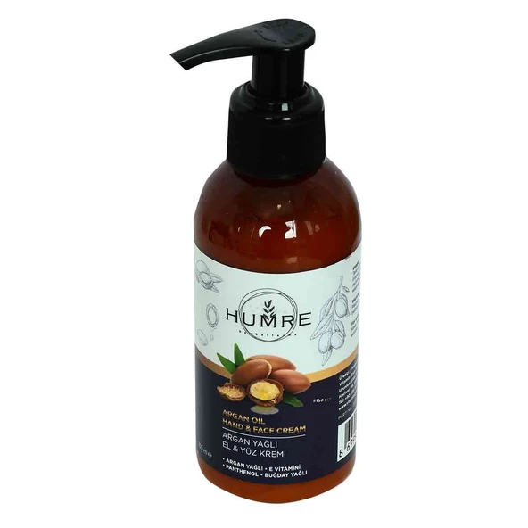 Herbalfarma Humre Argan Yağlı E Vitaminli El ve Yüz Kremi 150 ML ürün görseli 1