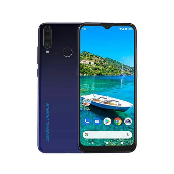 Yenilenmiş General Mobile GM 10 64 GB (12 Ay Garantili) Mavi ürün görseli 1