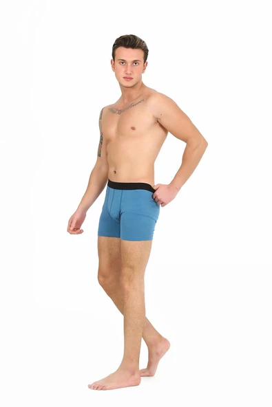 Five Pocket Fpb8002 Erkek Boxer - Resim 5