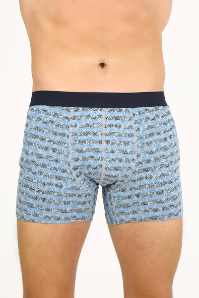 Five Pocket Fpb8001 Desenli Erkek Boxer ürün görseli 1