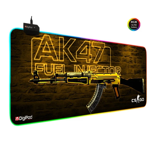 Digipod RGB Gaming Mousepad RGB Oyuncu MousePad 70x30 XL RGB Oyuncu Mousepad Kaymaz Taban 4mm ürün görseli 1