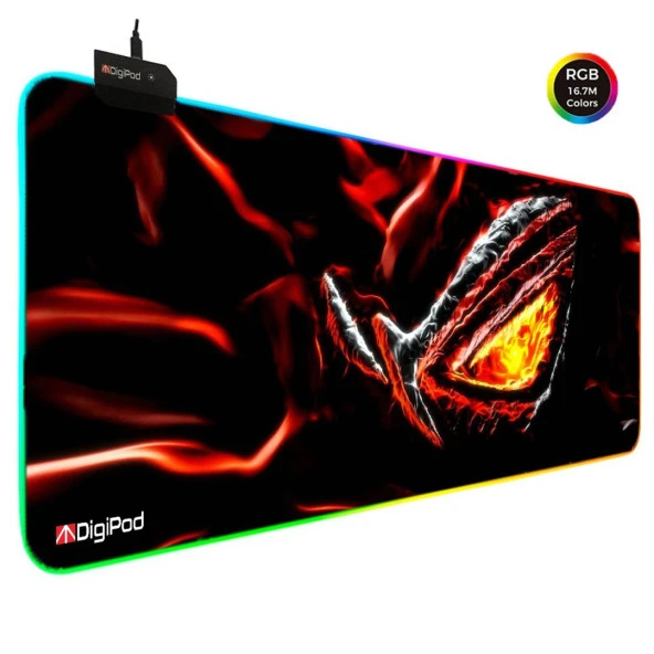 Digipod RGB Gaming Mousepad RGB Oyuncu MousePad 70x30 XL RGB Oyuncu Mousepad Kaymaz Taban 4mm ürün görseli 1