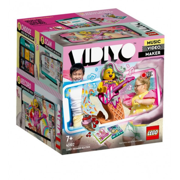 Lego Vidiyo Candy Mermaid Beatbox 43102 / 71 Parça/ +7 Yaş ürün görseli 1