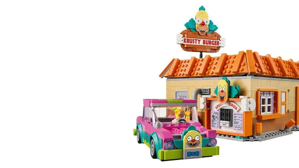 LEGO 10352  Icons The Simpsons™: Krusty Burger - Resim 5