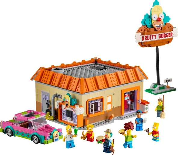 LEGO 10352  Icons The Simpsons™: Krusty Burger ürün görseli 1