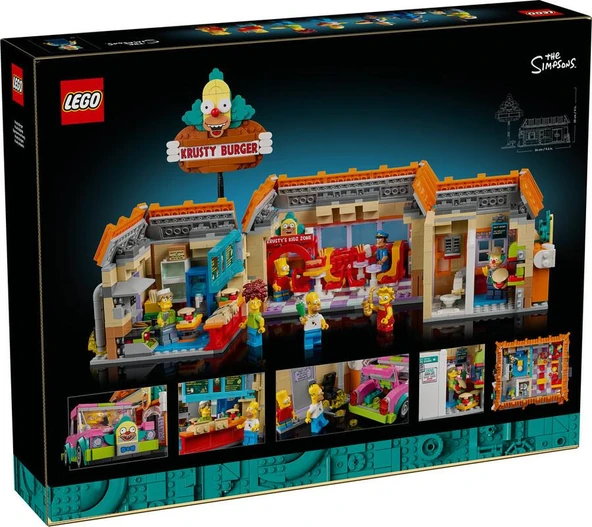 LEGO 10352  Icons The Simpsons™: Krusty Burger - Resim 6