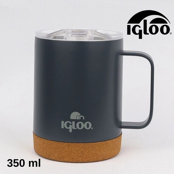 Igloo Cork Mug 350ml Termos Kupa Bardak Matara - Resim 5