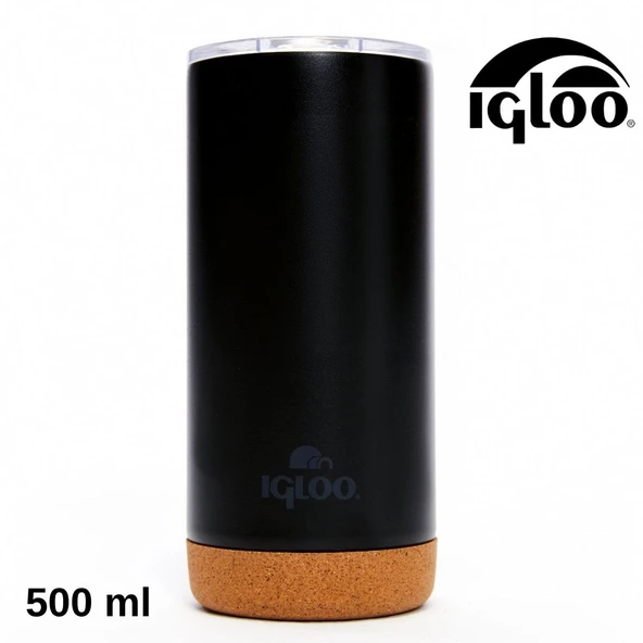 Igloo Cork Mug 500ml Termos Kupa Bardak Matara - Resim 6