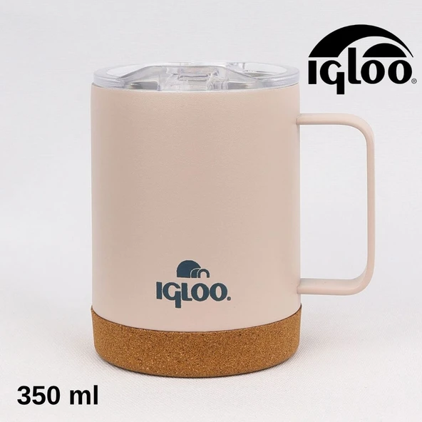 Igloo Cork Mug 350ml Termos Kupa Bardak Matara - Resim 4