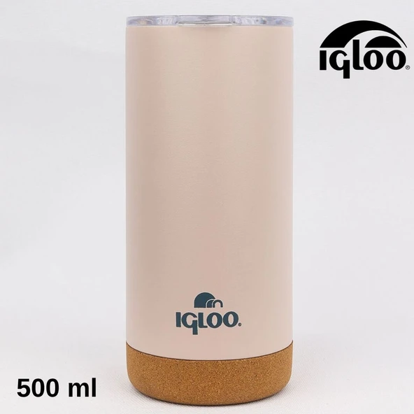 Igloo Cork Mug 500ml Termos Kupa Bardak Matara - Resim 9