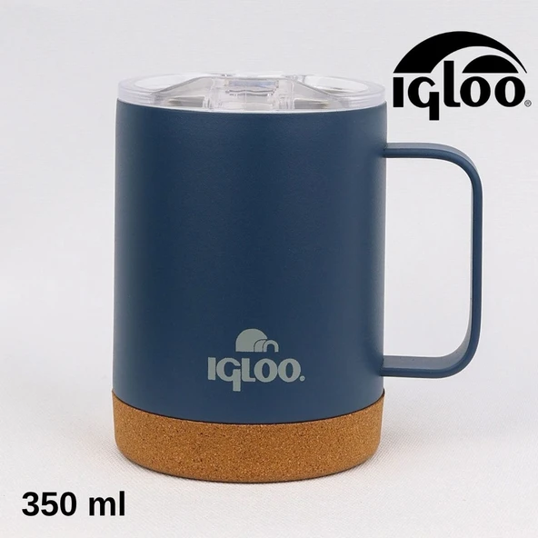 Igloo Cork Mug 350ml Termos Kupa Bardak Matara - Resim 11