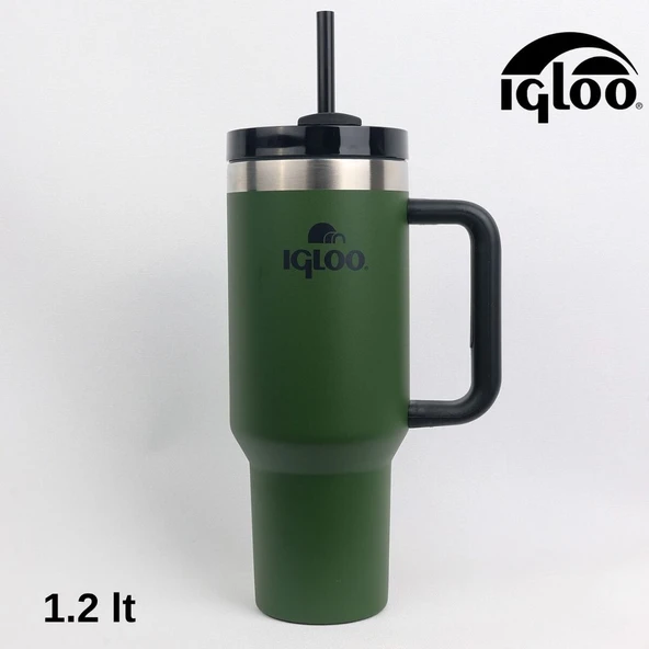 Igloo Stadler Thermo Mug 1.2 Litre Pipetlı Matara - Resim 8