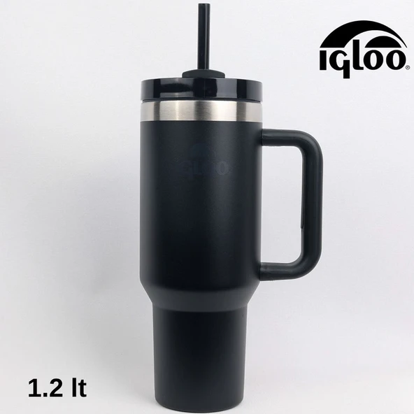 Igloo Stadler Thermo Mug 1.2 Litre Pipetlı Matara - Resim 3