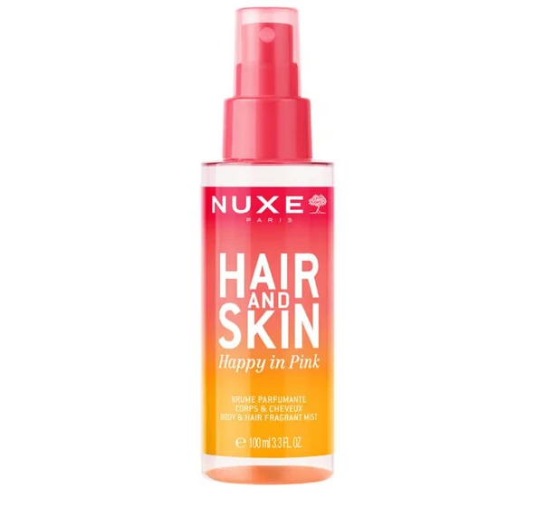Nuxe Hair & Skin Happy In Pink Body and Hair Fragrant Mist 100 Ml ürün görseli 1