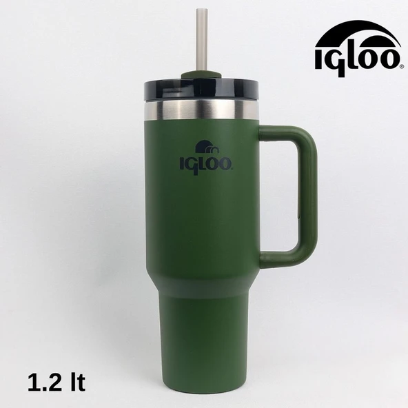 Igloo Stadler Thermo Mug 1.2 Litre Pipetlı Matara - Resim 7