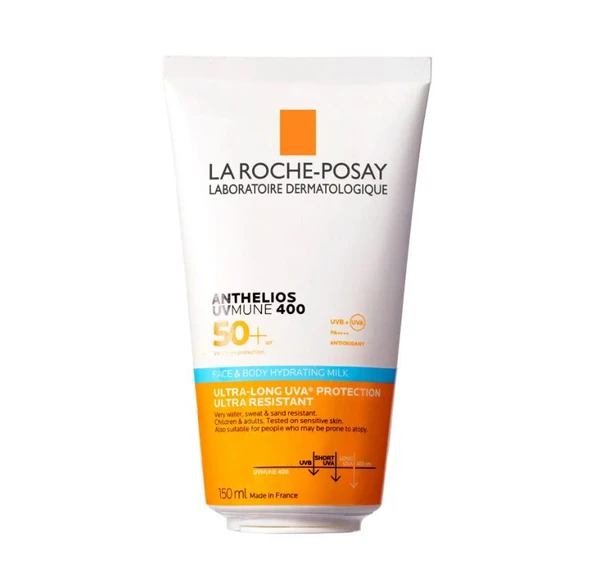 La Roche Posay Anthelios UVMune 400 Face Body Hydrating Milk 150 ml ürün görseli 1
